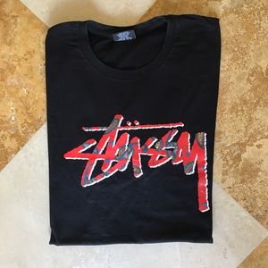 COPY - Stussy Paisley Script Tee